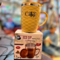 Eco sip stainless steel coffee mug hot & cool mug - Online in Pakistan