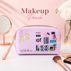 Elegant Style Cosmetic Pouch Beauty Accessories - Durable Design