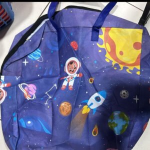 Elsa And Anna Printed Storage Bag - Durable Design