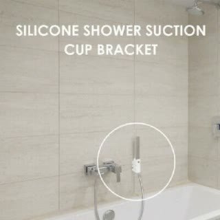 f1 Silicone Shower Head Holder Suction Cup Bracket