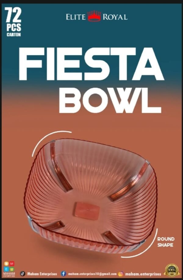Fiesta Serving Bowl - for Home Use