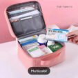 First Aid Kit, Compact Waterproof Oxford Cloth Family Compact Medicine Kit
