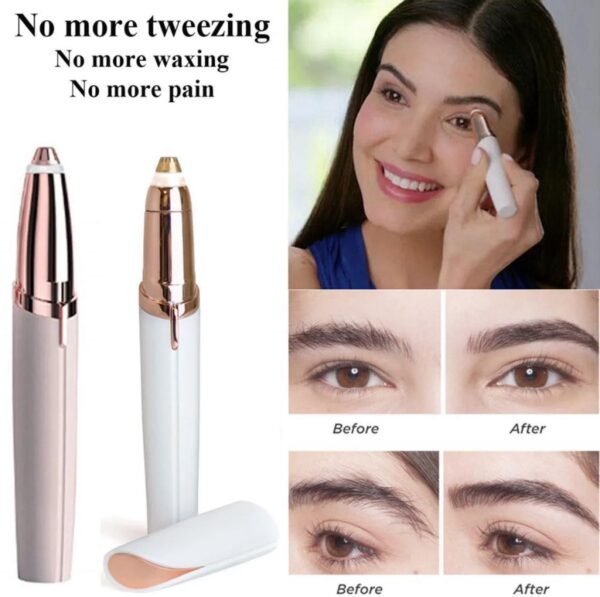 Flawless Eyebrow Trimmer Rechargeable - for Home Use
