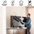 Flexible Microfibre Long Rod Grey Duster - Durable Design