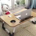 Foldable Wooden Laptop Table - High Quality