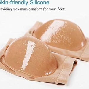 Foot Heels Socks Shockproof Silicone Anti-Crack Moisturizing Shoes Pads - for Home Use