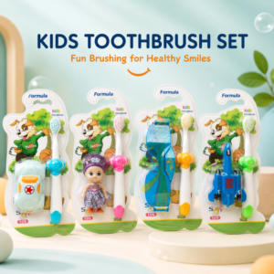 Formula Kids Toothbrush with Fun Toys - for Home Use
