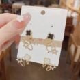 Four leaf Clover Earrings for Girls Fashion Women's Drop Earrings Jewelry Gift - Best Price in Pakistan