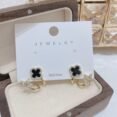 Four leaf Clover Earrings for Girls Fashion Women's Drop Earrings Jewelry Gift - Best Price in Pakistan