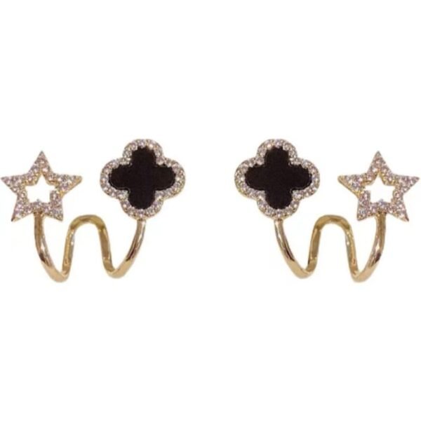Four leaf Clover Earrings for Girls Fashion Women's Drop Earrings Jewelry Gift - Best Price in Pakistan