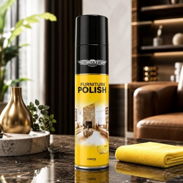Furniture Polish Spray BOTNY 550ml Deluxe Quality for Wood Furniture Shine Care Imported Advanced Shiner Protectant
