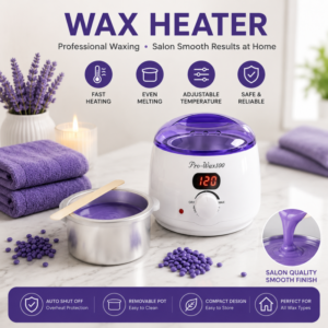 Get smooth silky skin with the Pro Wax100 advanced wax heater Simple quick and efficient Adjustable Temp Perfect heat ev