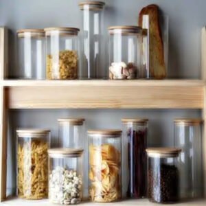 Glass jar 3 pcs set - Best Price in Pakistan