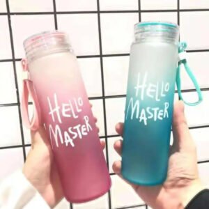 Hello Master glass bottle - Online in Pakistan