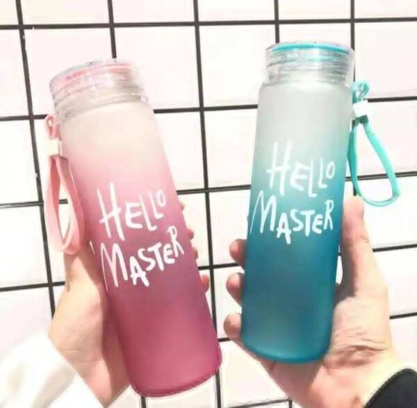 Hello Master glass bottle - Online in Pakistan