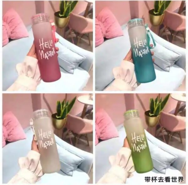 Hello Master glass bottle - Online in Pakistan