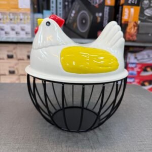 Hen Shape Egg Storage Basket - Best Price in Pakistan