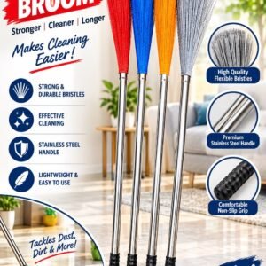 Premium Quality Steel Broom