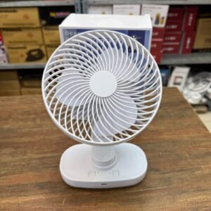 Premium Speed Auto Rotatable Desktop Convenient Rechargeable Fan