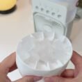 Ice tray accessory of the desktop mist fan for extra cooling