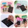 Scratch art notebooks for kids with rainbow drawings