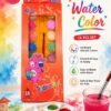 Watercolor paint set 16 colours retail pack with brush