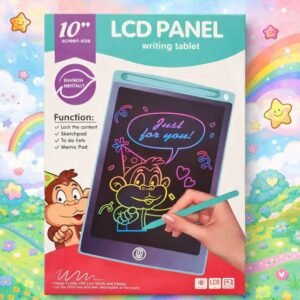 10 Inch Colorful LCD Writing Tablet for Kids - Reusable Digital Drawing and Writing Pad with Stylus - image 1