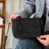 Marble Crossbody Bag for Women in Black - women hand bags in Pakistan at Al-Atabah PK