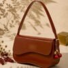 Cherry Charm Crossbody Bag for Women in Brown - women hand bags in Pakistan at Al-Atabah PK