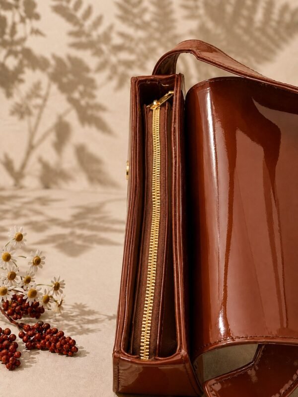 Cherry Charm Crossbody Bag for Women in Brown - women hand bags in Pakistan at Al-Atabah PK
