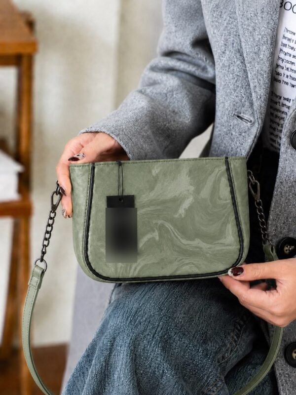Marble Crossbody Bag for Women in Black - women hand bags in Pakistan at Al-Atabah PK