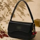 Cherry Charm Crossbody Bag for Women in White - women hand bags in Pakistan at Al-Atabah PK