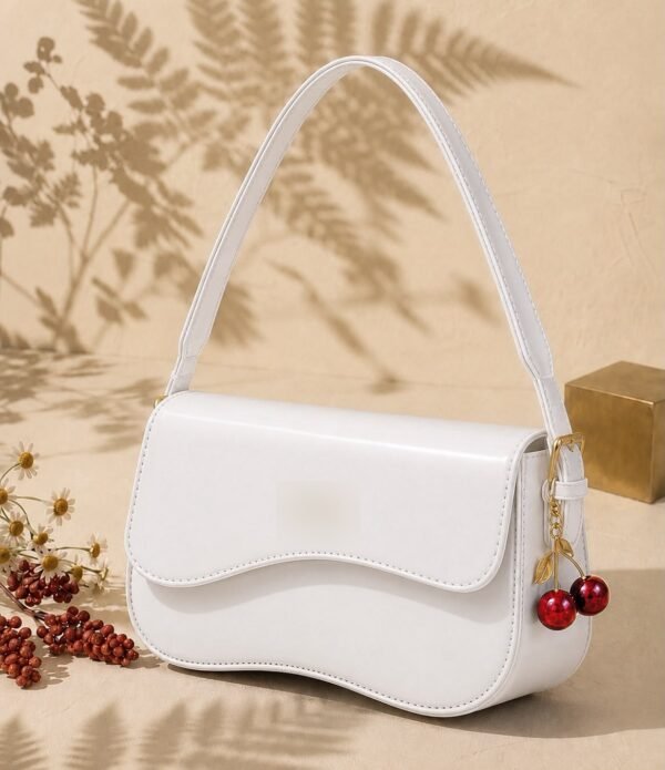 Cherry Charm Crossbody Bag for Women in Brown - women hand bags in Pakistan at Al-Atabah PK