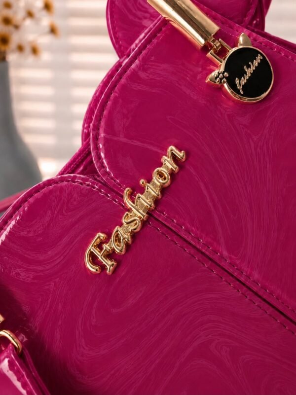 Marble Texture Hand Bag for Women in Maroon - women hand bags in Pakistan at Al-Atabah PK