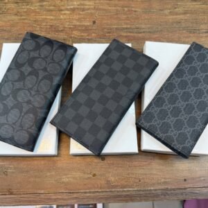 Imported Brands Long Wallet with Box packing - Durable Design
