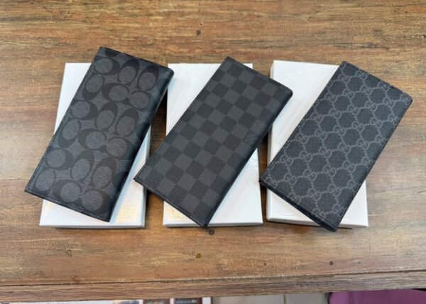 Imported Brands Long Wallet with Box packing - Durable Design