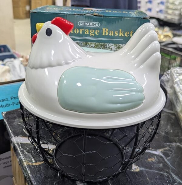 Iron Compact Multi Functional Egg Basket