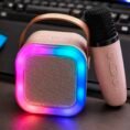 K12 Cordless Karaoke Microphone with RGB Speaker