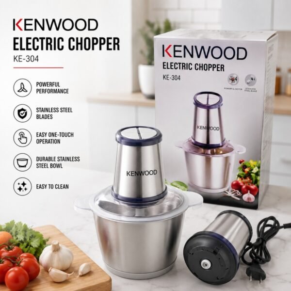 Electric Kitchen Chopper 6 Blade Stainless Steel Blender Blender Two Speed Blender - Best Price in Pakistan