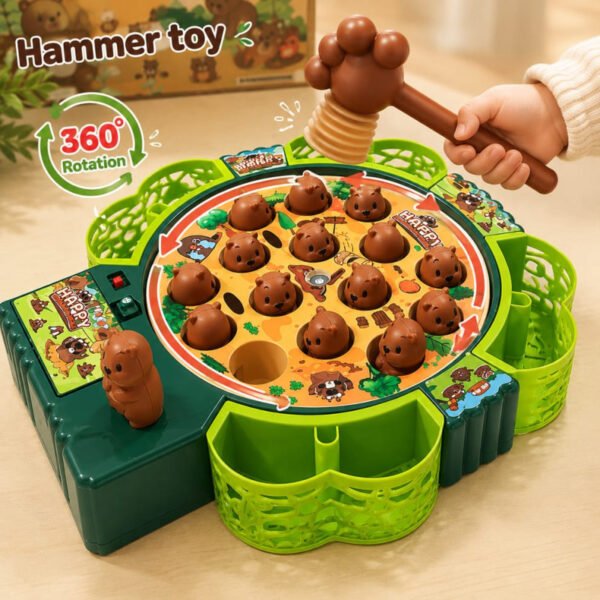 Kids Electric Whack a Mole Game with Hammer Lights Music - Online in Pakistan