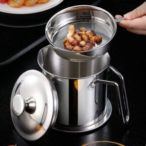 Kitchen Oil filter Pot 1.4 liter - Best Price in Pakistan