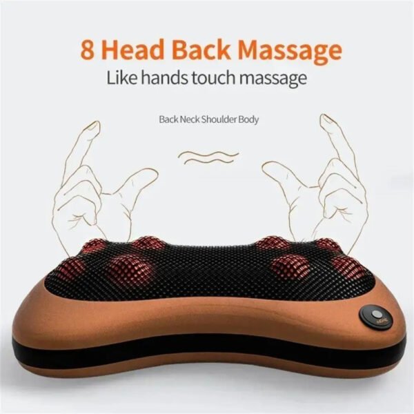 Kneading Home Car Dual Use Body Cervical Lumbar Waist Leg Pain Relief Massager Health Care - High Quality