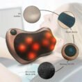 Kneading Home Car Dual Use Body Cervical Lumbar Waist Leg Pain Relief Massager Health Care - High Quality