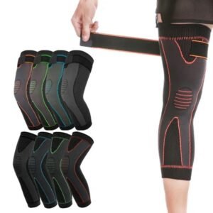Knee Pads Anti-slip Knee Leg Cover Knee Joint Brace Adult Sports Accessory — photo 3 (Al-Atabah PK)