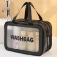 Big Size Washbag Makeup & Cosmetic Organizer (Black Only)