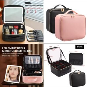 Light cosmetic organizer
