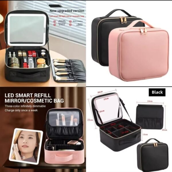 Light cosmetic organizer