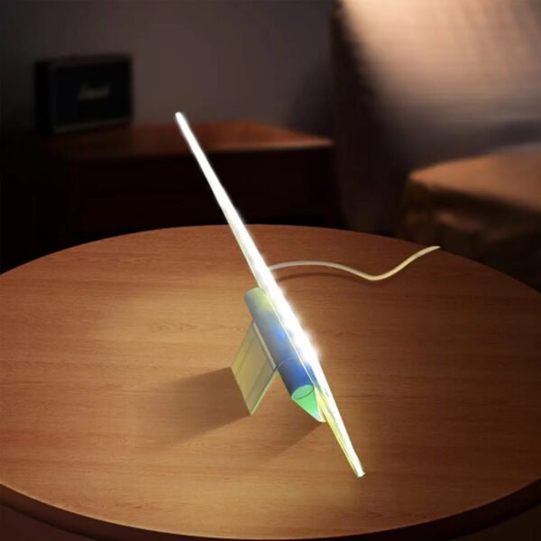 Light Message Board Clear Acrylic Whiteboard With 12 Colours Pens and Adjustable Folding Stand Bright Acrylic Dry Erase