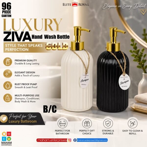 Luxury Ziva Soap Dispencer - for Home Use
