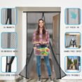 Magic Mesh Magnetic Screen Door - for Home Use